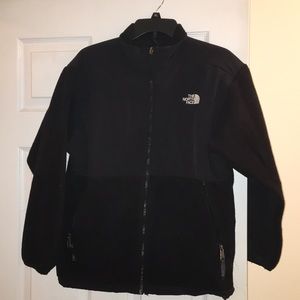 Youth xl north face zip up fleece